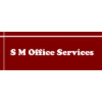 S M Office Services logo, S M Office Services contact details