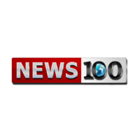 News100 TV logo, News100 TV contact details