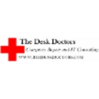 The Desk Doctors logo, The Desk Doctors contact details