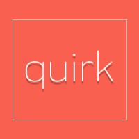 Quirk logo, Quirk contact details