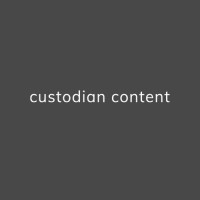 Custodian Content® logo, Custodian Content® contact details