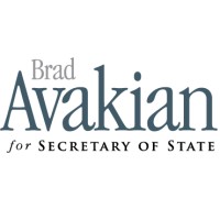 Brad Avakian for Secretary of State logo, Brad Avakian for Secretary of State contact details