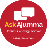 Ask Ajumma logo, Ask Ajumma contact details