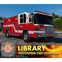 Library Volunteer Fire Company logo, Library Volunteer Fire Company contact details