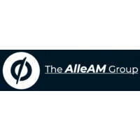 The AlleAM Group logo, The AlleAM Group contact details