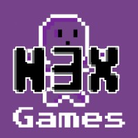 h3x Games logo, h3x Games contact details