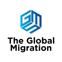 The Global Migration logo, The Global Migration contact details