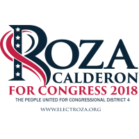 Roza Calderon for Congress logo, Roza Calderon for Congress contact details