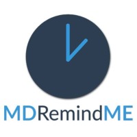 MDRemindME logo, MDRemindME contact details