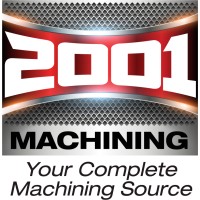 2001 Machining logo, 2001 Machining contact details