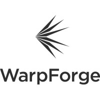 WarpForge logo, WarpForge contact details