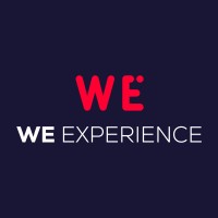 WE experience logo, WE experience contact details