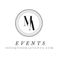 MA Events logo, MA Events contact details