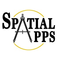 SpatialApps logo, SpatialApps contact details