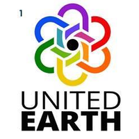 United Earth community logo, United Earth community contact details