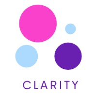 *CLARITY* logo, *CLARITY* contact details