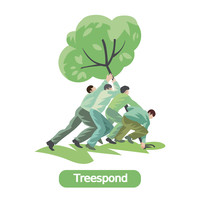 Treespond logo, Treespond contact details