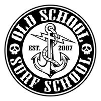 Old School Surf School logo, Old School Surf School contact details