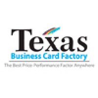 Texas Business Card Factory logo, Texas Business Card Factory contact details