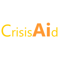 CrisisAid logo, CrisisAid contact details