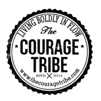 The Courage Tribe logo, The Courage Tribe contact details