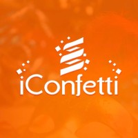 iConfetti logo, iConfetti contact details