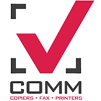 Vcomm logo, Vcomm contact details