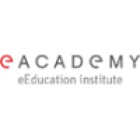 e-Academy logo, e-Academy contact details