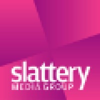 The Slattery Media Group logo, The Slattery Media Group contact details