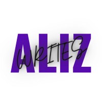 Aliz Writes logo, Aliz Writes contact details