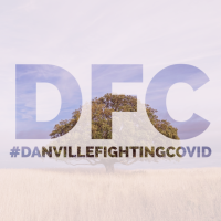 Danville Fighting COVID logo, Danville Fighting COVID contact details