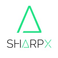 SharpX.io logo, SharpX.io contact details