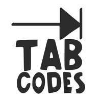 TabCodes logo, TabCodes contact details