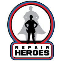 Repair Heroes logo, Repair Heroes contact details