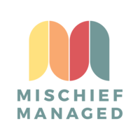 Mischief Managed logo, Mischief Managed contact details