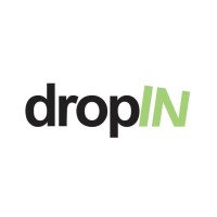 DropIN logo, DropIN contact details