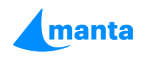 Manta logo, Manta contact details