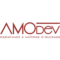 AMODEV logo, AMODEV contact details