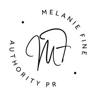 MelanieFine.com logo, MelanieFine.com contact details