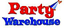 Party Warehouse logo, Party Warehouse contact details