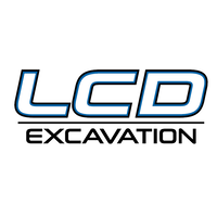 LCD Excavation logo, LCD Excavation contact details