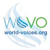 World Voices logo, World Voices contact details