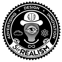 SirREALISM logo, SirREALISM contact details