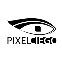 Pixelciego logo, Pixelciego contact details