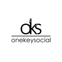 One Key Social logo, One Key Social contact details