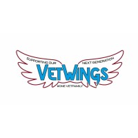 VetWings logo, VetWings contact details