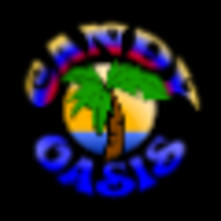 The Candy Oasis logo, The Candy Oasis contact details