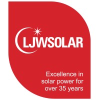 LJW Solar logo, LJW Solar contact details