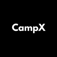 CampX logo, CampX contact details