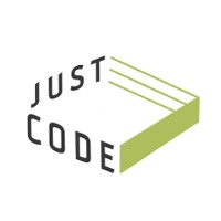 Justcode logo, Justcode contact details